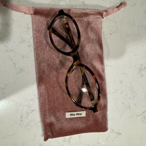 Miu Miu Tortoise Shell Glasses Havana